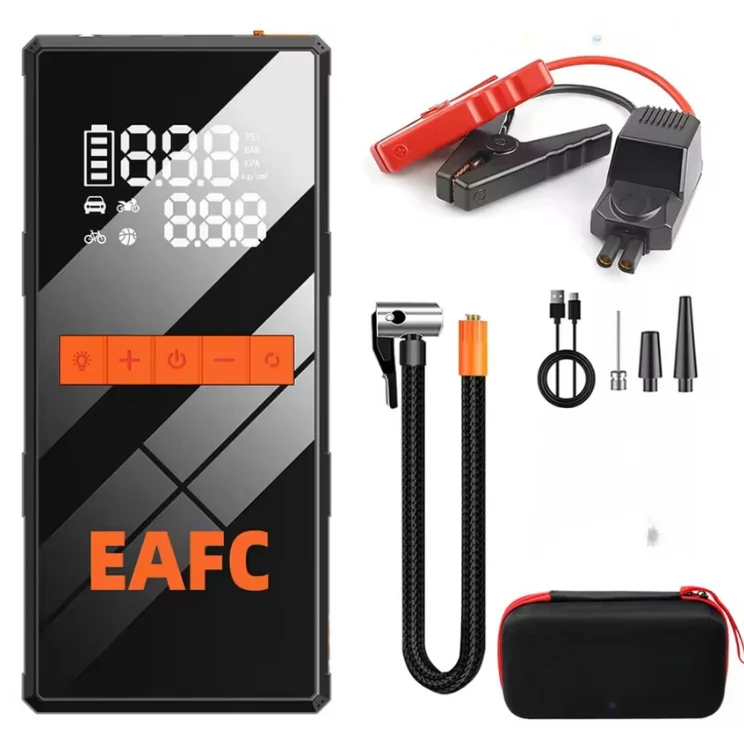 Booster Démarrage 3-en-1 | Compresseur Pneus & Power Bank - Image 5