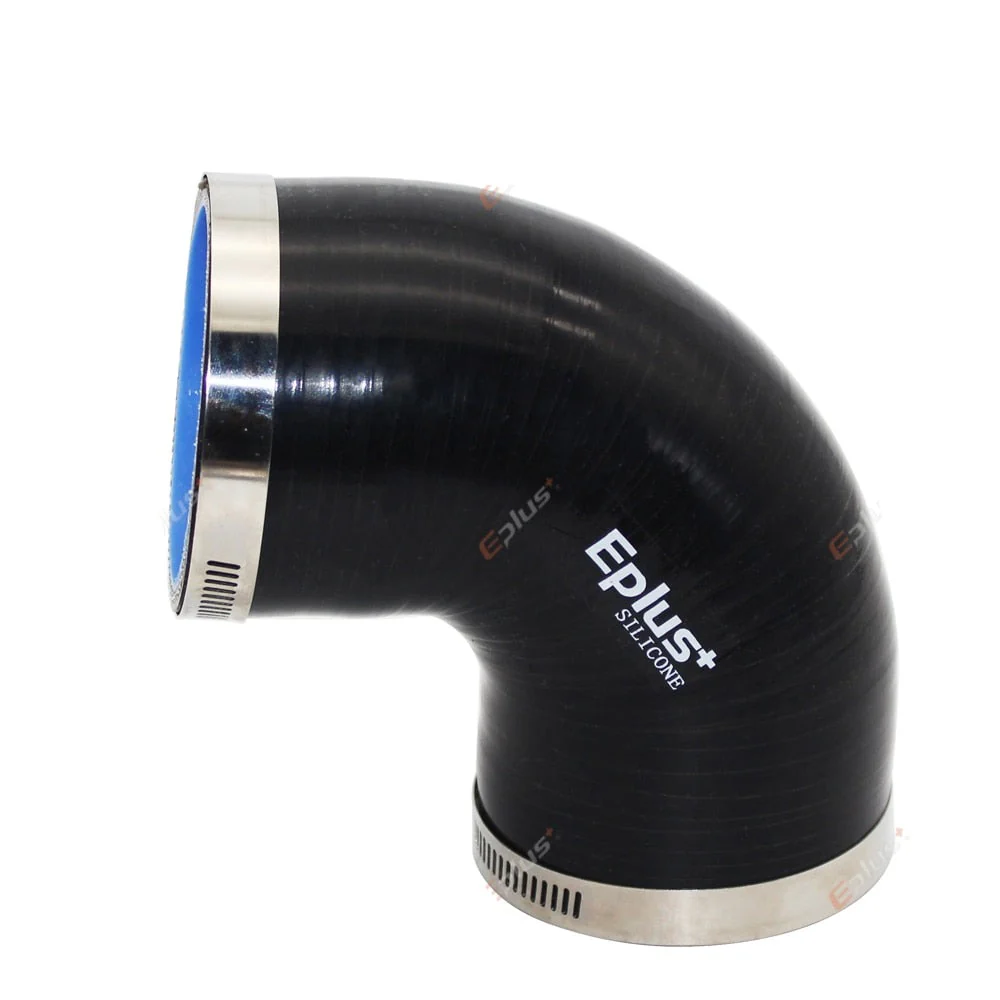 Coude Silicone Universel Noir 90 degré - Image 3
