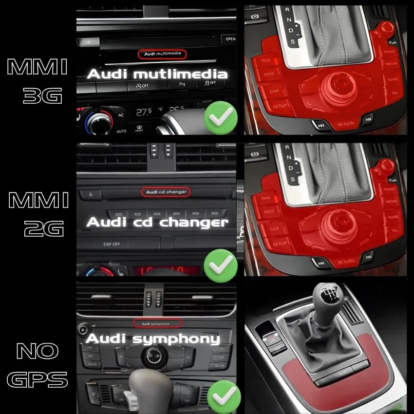 Ecran Autoradio Carplay Audi A4 A5 B8 - Image 5