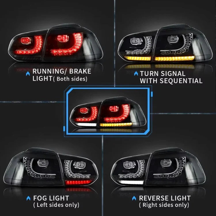 Feux Arrière LED VW Golf 6 - Image 7