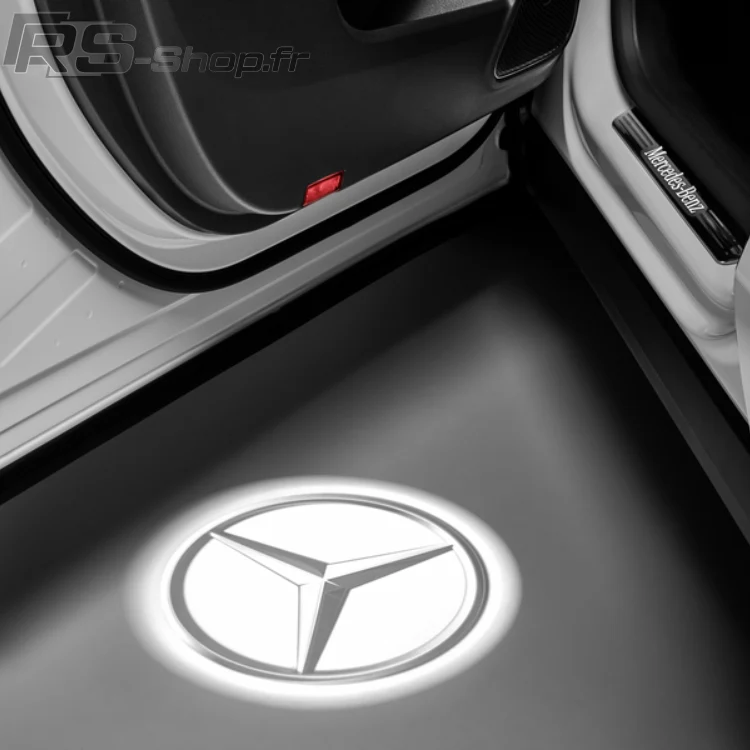 Projecteur Led Porte Logo Mercedes - Image 2