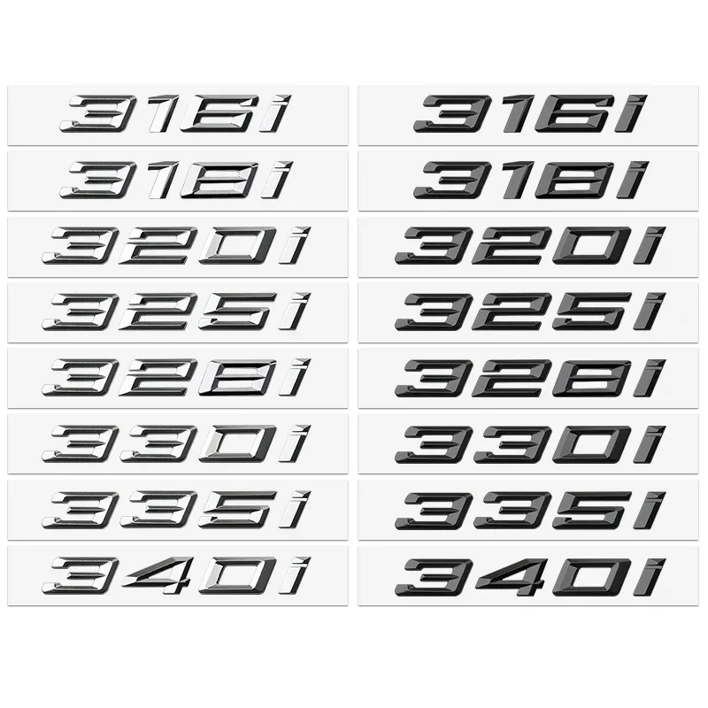 Logo Bmw Serie 3 / 316/ 318/ 320/ 323/ 325/ 330/ 335/ 340