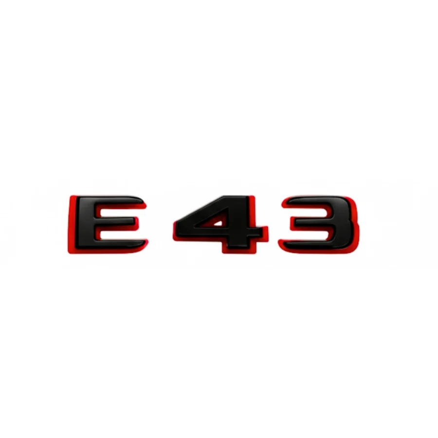 Logo Class E / E43 / E55 / E63S AMG Noir - Image 9