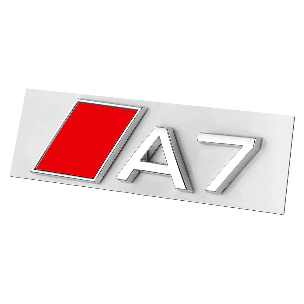 Logo Audi A1 A3 A4 A5 A6 A7 A8 Q3 Q5 Q7 Noir - Image 43