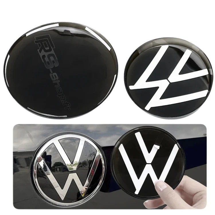 Logo VW Noir Facelift Golf 6 / 7 / 8 - Image 8
