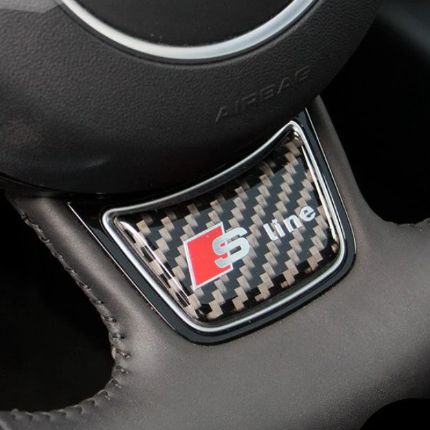 Sticker Volant Audi Carbone - Image 6