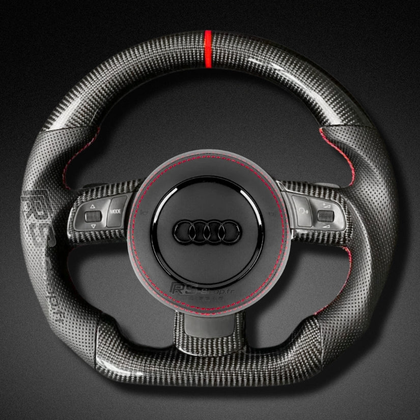 Volant Audi R8 I / TT Mk2 / 8P Carbone