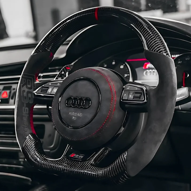 Volant Audi B8 Carbone - Image 4